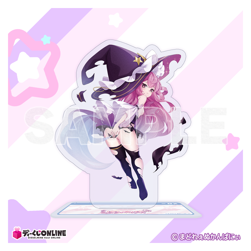 アクリルスタンド_D（ジュリア_敗北イラスト）